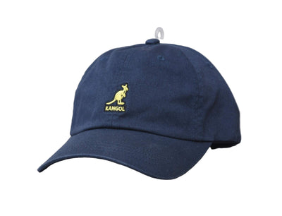 Cap Adjustable Kangol Cap Navy Baseball Washed Kangol Adjustable Cap / Blue / One Size (55-60 cm)