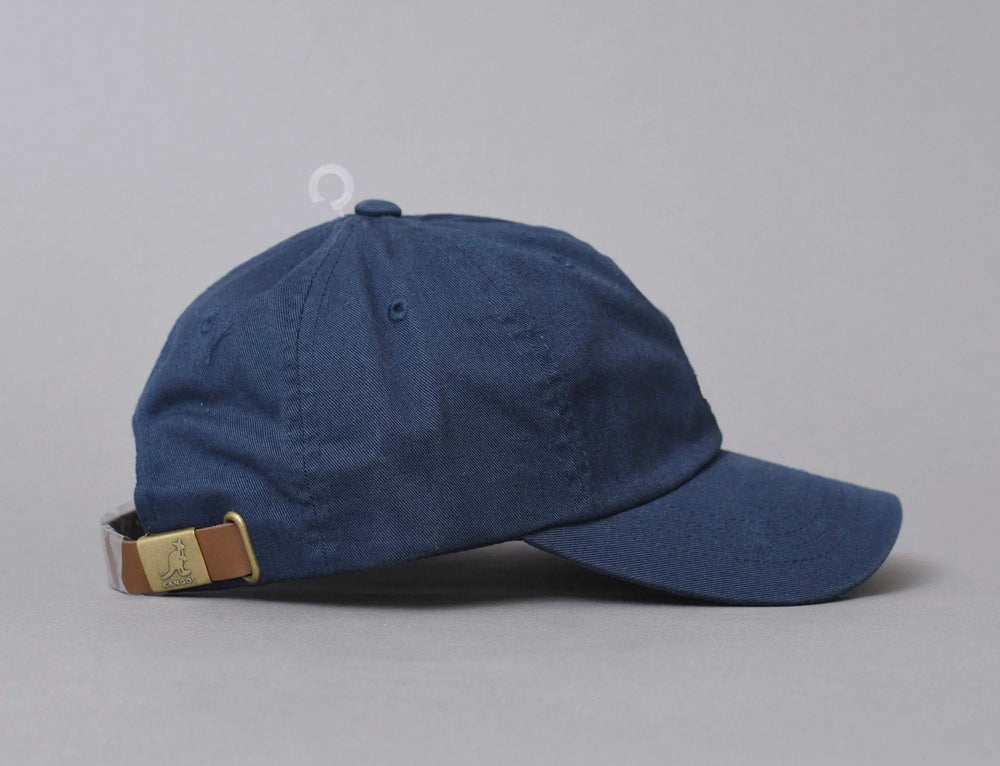 Cap Adjustable Kangol Cap Navy Baseball Washed Kangol Adjustable Cap / Blue / One Size (55-60 cm)