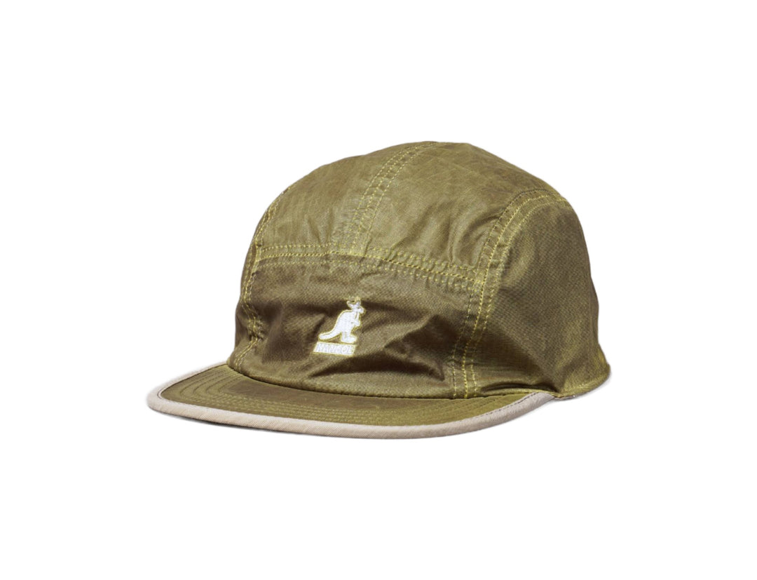 Cap Adjustable Kangol 5-Panel Cap Heat Reactive Bio Lime Kangol Adjustable Cap / Grey / One Size (55-60 cm)