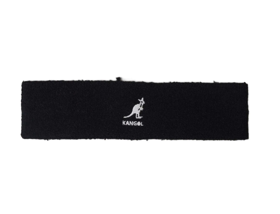 Cap Headband Kangol Headband Black Pannebånd 3074 Bermuda Kangol Headband / Black / One Size