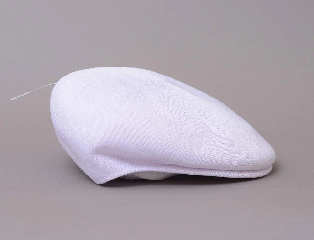 Cap Sixpence Kangol Tropic Sixpence White 504 Flat Cap Kangol