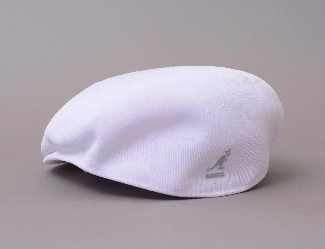 Cap Sixpence Kangol Tropic Sixpence White 504 Flat Cap Kangol