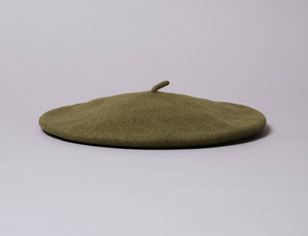 Hat Beret Kangol Modelaine Beret Winter Moss Kangol Beret / Green / One Size