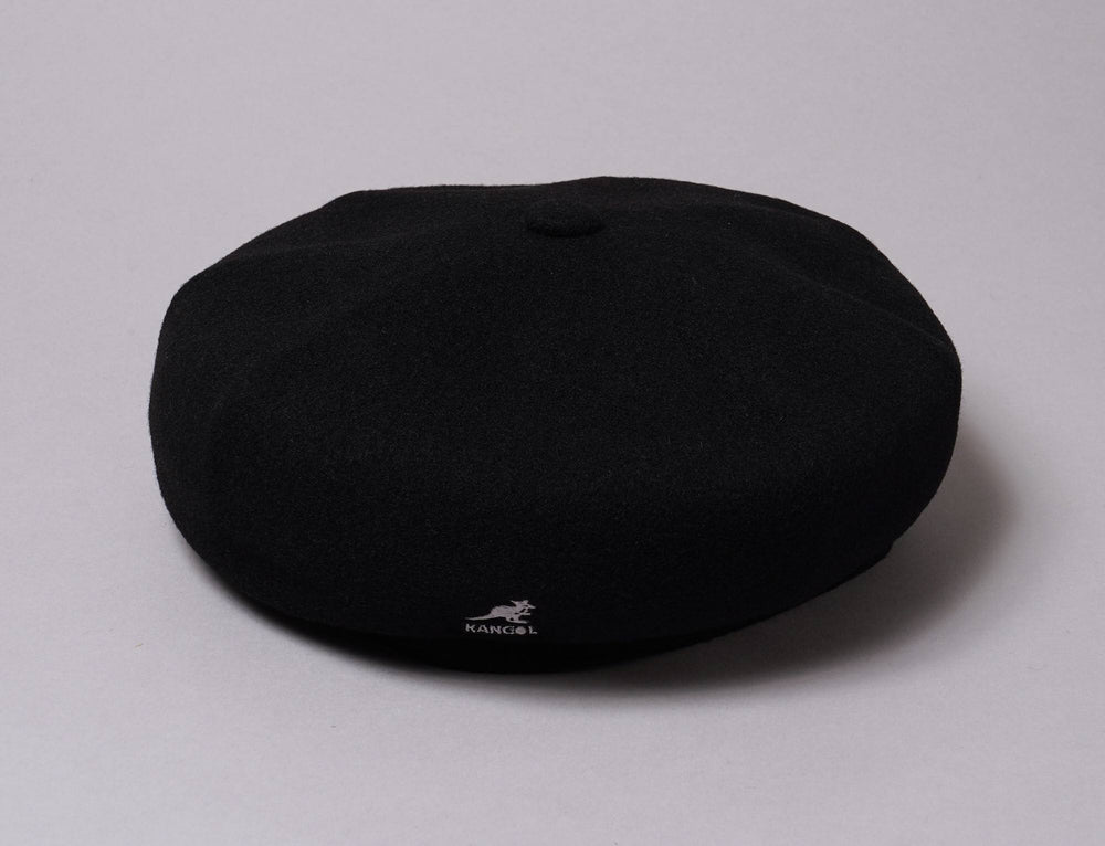 Hat Beret Kangol Wool Jax Beret Black Kangol