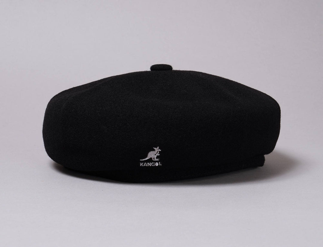 Hat Beret Kangol Wool Jax Beret Black Kangol