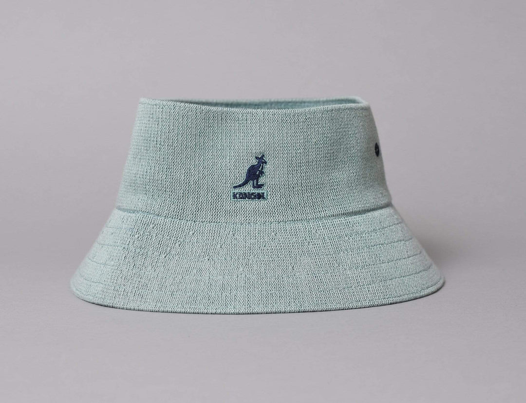Hat Bucket Kangol Bamboo Cut Off Bucket Hat River Blue Kangol