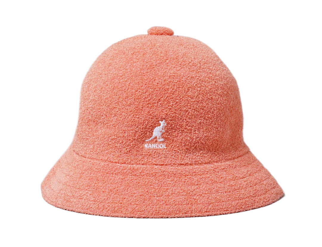 Hat Bucket Kangol Bucket Hat Peach Pink Bermuda Casual Kangol