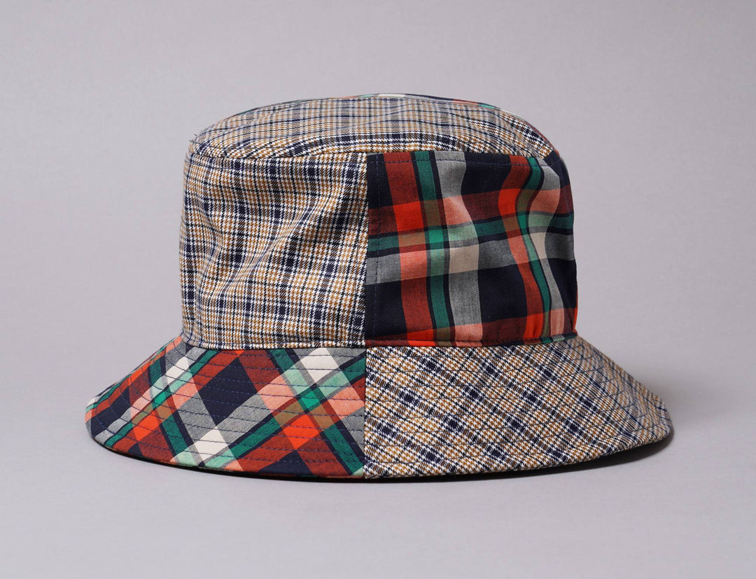 Hat Bucket Kangol Bucket Hat Plaid Mashup Golden Palm Kangol
