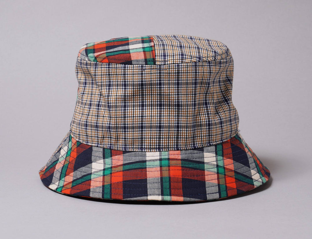 Hat Bucket Kangol Bucket Hat Plaid Mashup Golden Palm Kangol
