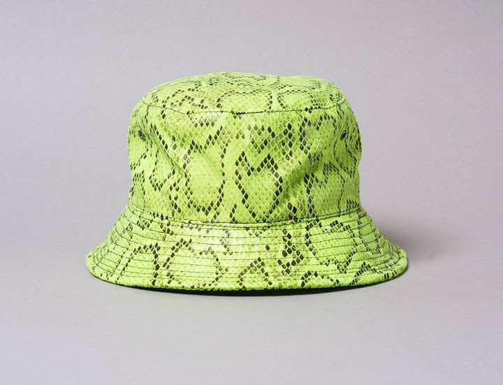 Hat Bucket Kangol Snakeskin Bucket Bio Lime Snake Kangol