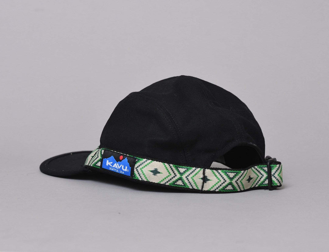 Cap Adjustable Kavu Strapcap Black Kavu