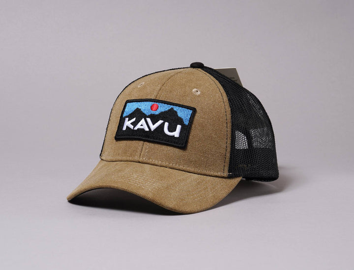 Cap Trucker Kavu Trucker Cap Above Standard Khaki Kavu Trucker Cap / Beige / One Size