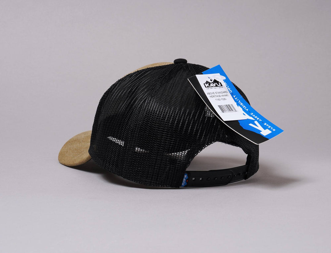 Cap Trucker Kavu Trucker Cap Above Standard Khaki Kavu Trucker Cap / Beige / One Size