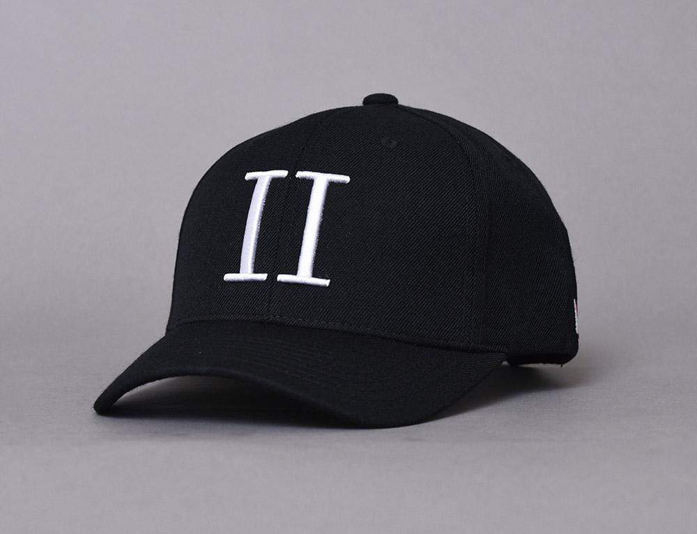 Cap Snapback Les Deux Baseball Cap II Black/White Les Deux Snapback Cap / Black / One Size