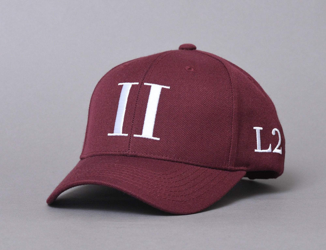 Cap Snapback Les Deux Baseball Cap II Bordeaux Les Deux Snapback Cap / Red / One Size