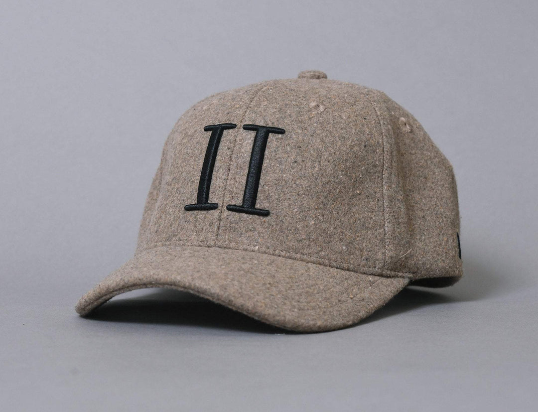 Cap Snapback Les Deux Wool II Baseball Cap Light Brown/Black Les Deux Snapback Cap / Brown / One Size