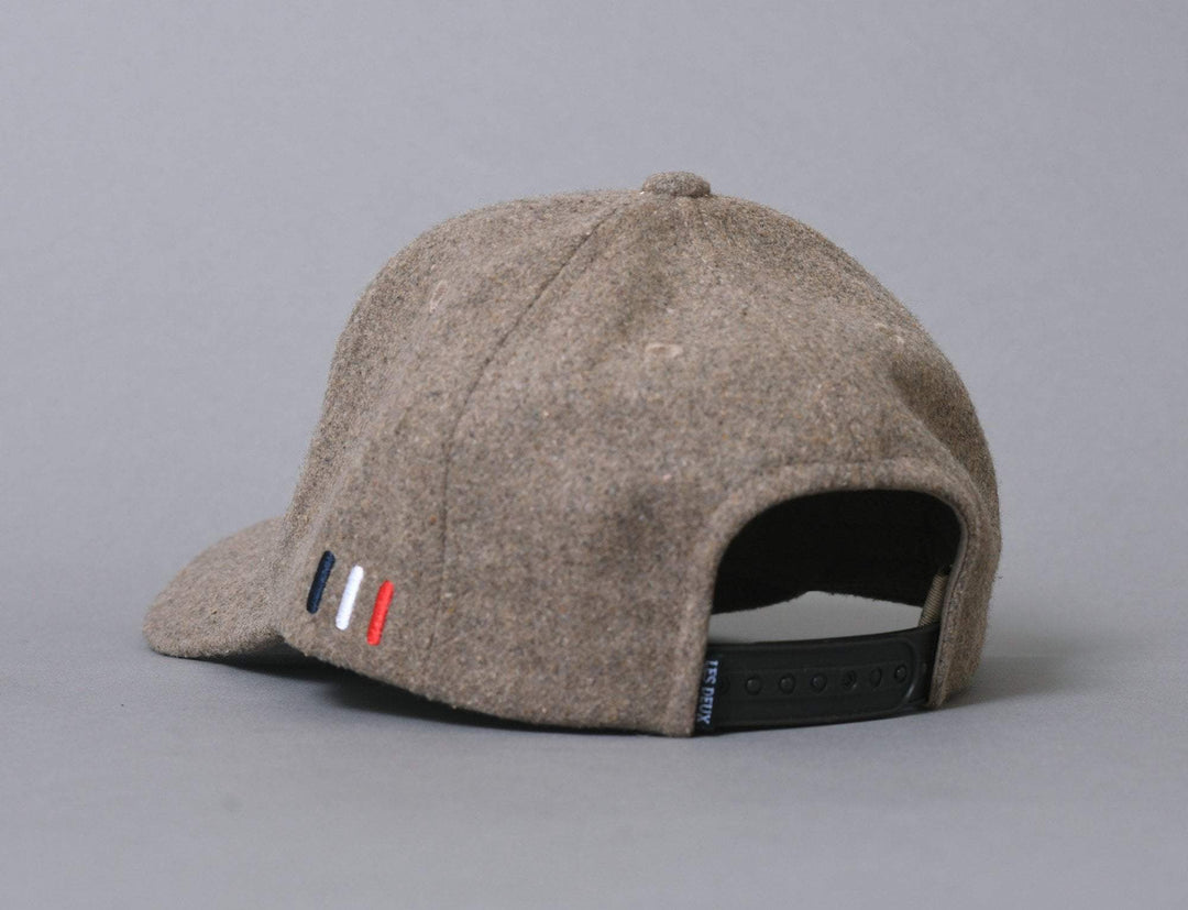 Cap Snapback Les Deux Wool II Baseball Cap Light Brown/Black Les Deux Snapback Cap / Brown / One Size