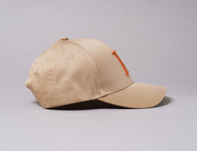Cap Snapback CLes Deux Encore Organic Baseball Cap Dark Sand/Desert Sun Les Deux Snapback Cap / Beige / One Size
