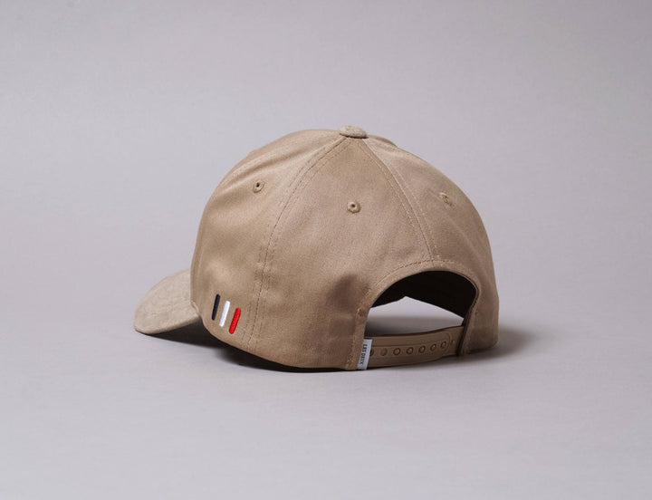 Cap Snapback Les Deux Baseball Suede II Dark Sand/Deep Forrest Les Deux Snapback Cap / Beige / One Size