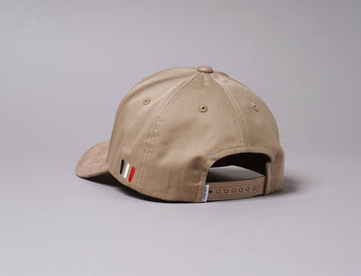 Cap Snapback Les Deux Baseball Suede II Dark Sand/Mountain Grey Les Deux Snapback Cap / Beige / One Size