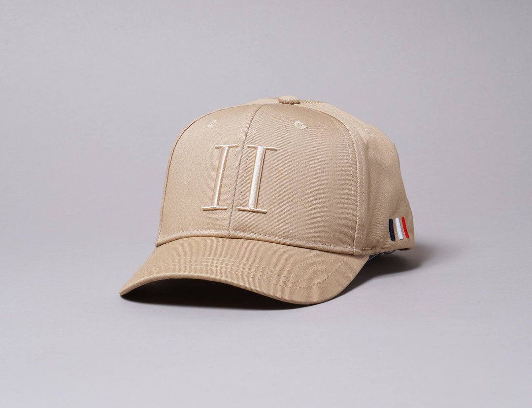 Cap Snapback Les Deux Encore Organic Baseball Cap Dark Sand/Ivory Les Deux Snapback Cap / Beige / One Size