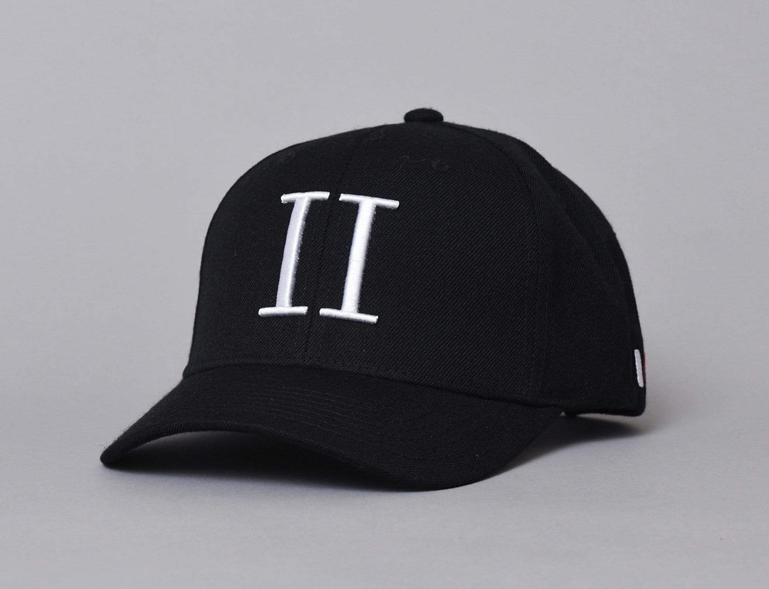 Cap Snapback Les Deux Baseball Cap II 3D Black/White Les Deux Snapback Cap / Black / One Size