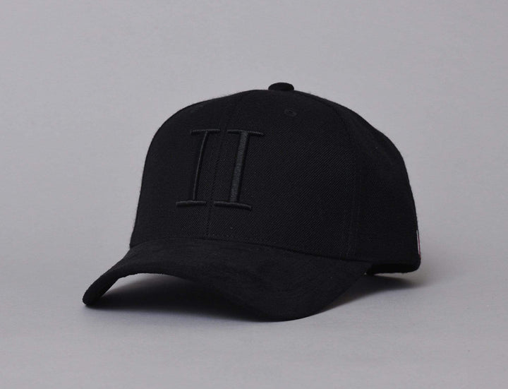 Cap Snapback Les Deux Baseball Cap Suede II Black/Black Les Deux Snapback Cap / Black / One Size