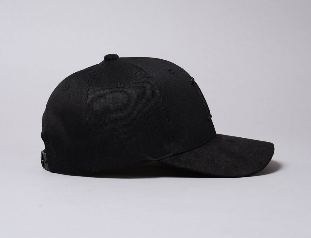 Cap Snapback Les Deux Baseball Cap Suede II Black/Black Les Deux Snapback Cap / Black / One Size
