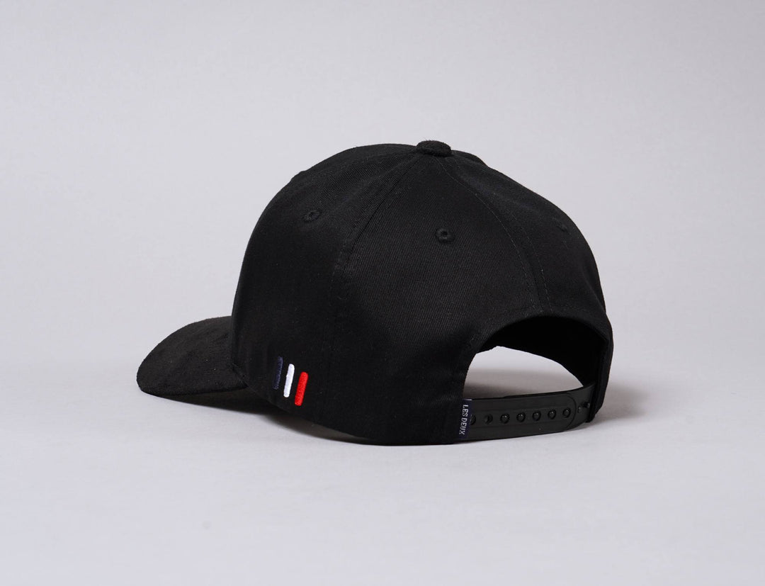 Cap Snapback Les Deux Baseball Cap Suede II Black/Black Les Deux Snapback Cap / Black / One Size