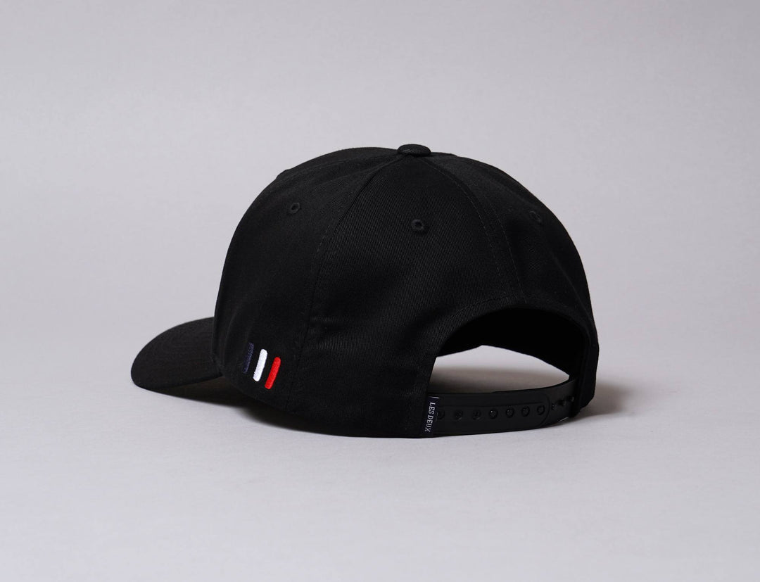 Cap Snapback Les Deux Encore Baseball Cap Black/Off White Les Deux Snapback Cap / Black / One Size