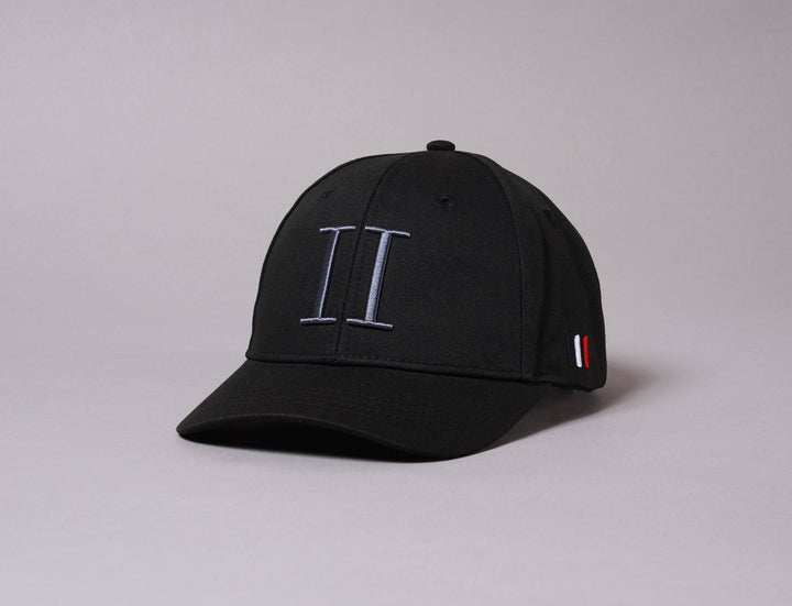 Cap Snapback Les Deux Encore Organic Baseball Cap Black/China Blue Les Deux Snapback Cap / Black / One Size