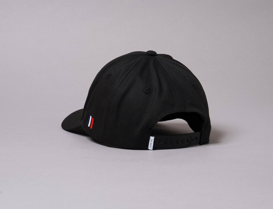 Cap Snapback Les Deux Encore Organic Baseball Cap Black/China Blue Les Deux Snapback Cap / Black / One Size