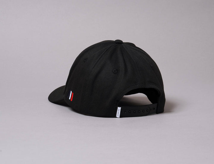 Cap Snapback Les Deux Encore Organic Baseball Cap Black/China Blue Les Deux Snapback Cap / Black / One Size