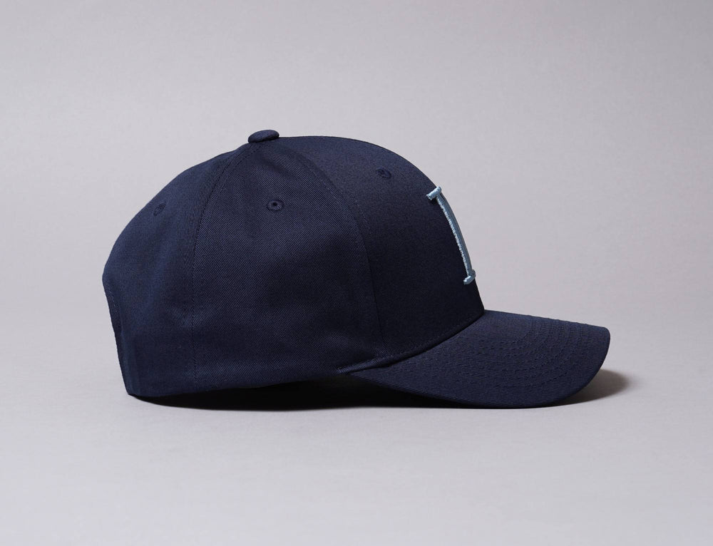 Cap Snapback Les Deux Encore Baseball Cap Dark Navy/Provincial Blue Les Deux Snapback Cap / Blue / One Size