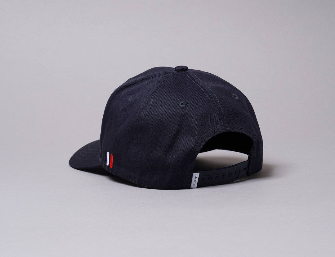 Cap Snapback Les Deux Encore Organic Baseball Cap Dark Navy/Dust Blue Les Deux Snapback Cap / Blue / One Size