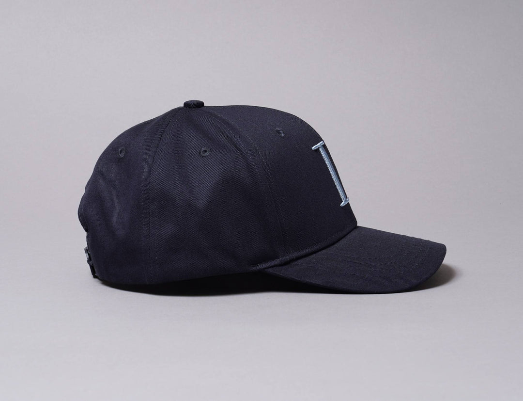 Cap Snapback Les Deux Encore Organic Baseball Cap Dark Navy/Dust Blue Les Deux Snapback Cap / Blue / One Size