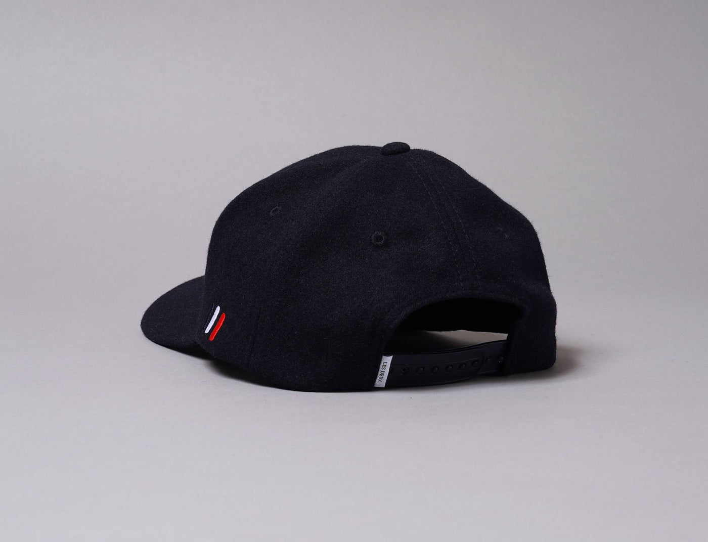 Cap Snapback Les Deux Wool II Baseball Cap Dark Navy/Ivory Les Deux Snapback Cap / Blue / One Size