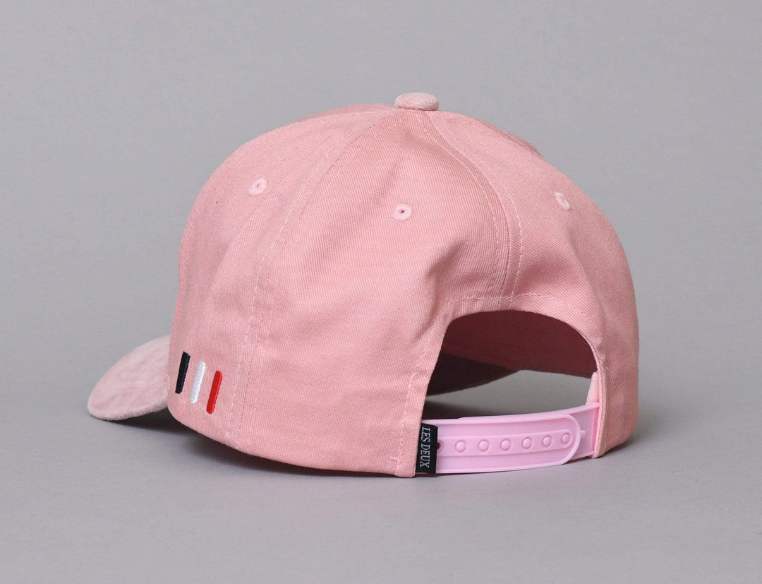 Cap Snapback Les Deux Baseball Suede II Rose Les Deux Snapback Cap / Pink / One Size