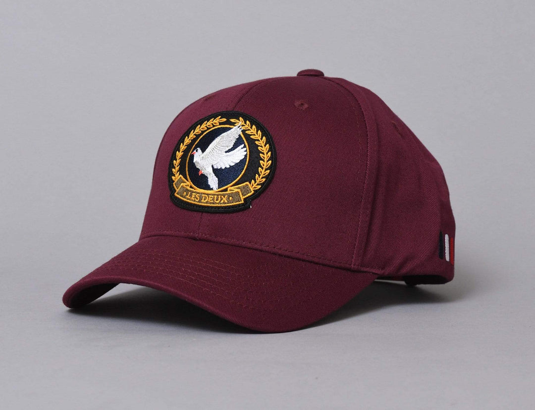 Cap Snapback Les Deux Liberty Baseball Cap Burgundy Les Deux Snapback Cap / Red / One Size