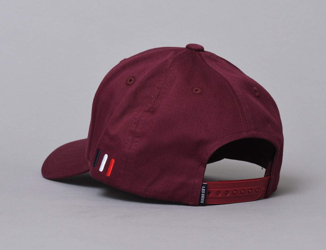 Cap Snapback Les Deux Liberty Baseball Cap Burgundy Les Deux Snapback Cap / Red / One Size