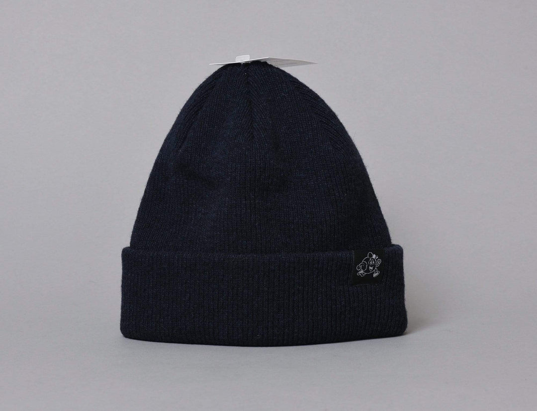 Beanie Cuff LOKK Patch Wool Beanie Navy LOKK Cuff Beanie / Blue / One Size
