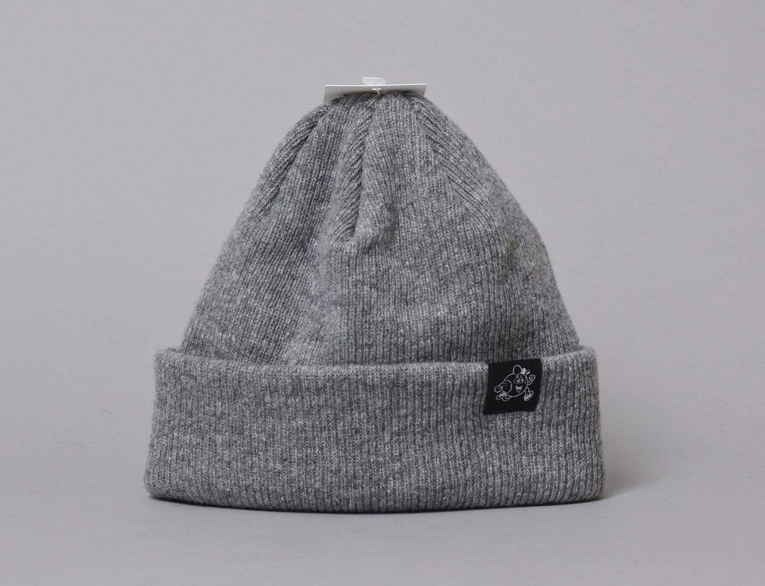 Beanie Cuff LOKK Patch Wool Beanie Heather Grey LOKK Cuff Beanie / Grey / One Size