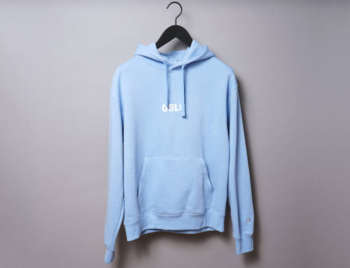 Clothing Hoodie OSLO Hoody Light Blue/White LOKK