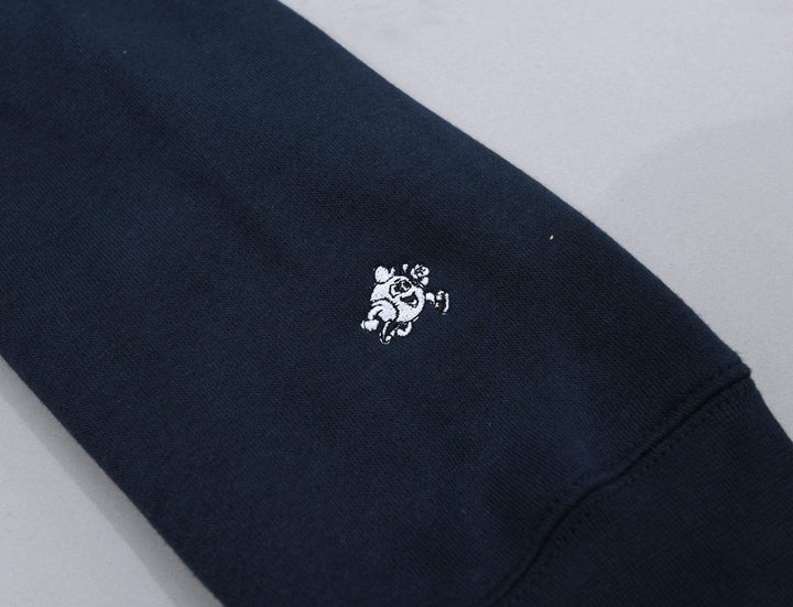 Clothing Sweater OSLO Crew Neck Sweater Navy LOKK