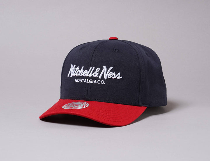 Snapback Cap Pinscript 2 Tone Pro Crown M&N Navy/Red LOKK Snapback Cap / Blue / One Size