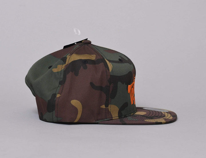 Cap Snapback LOKK X TEE PROD CAMO/ORANGE LOKK X Snapback Cap / Camo / One Size