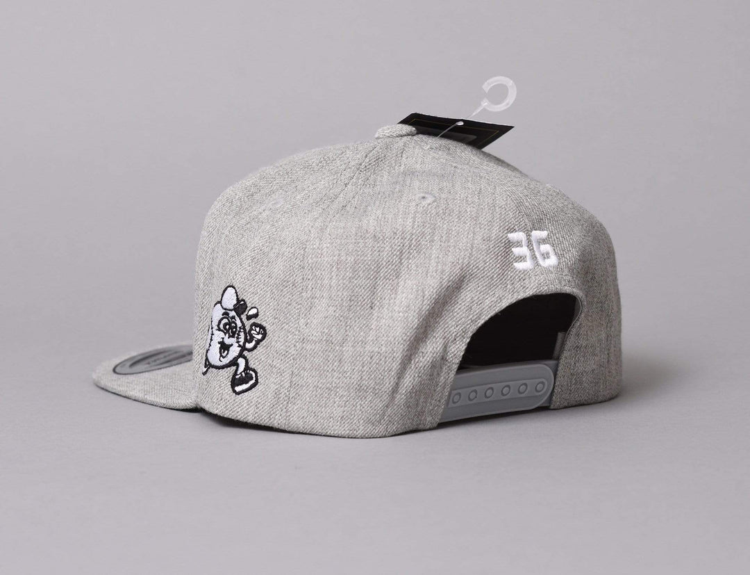 Cap Snapback Mats Zuccarello - Kids Snapback Heather Grey LOKK X Snapback Cap / Grey / Child