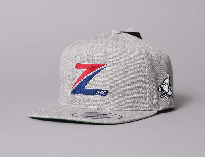 Cap Snapback Mats Zuccarello - Kids Snapback Heather Grey LOKK X Snapback Cap / Grey / Child