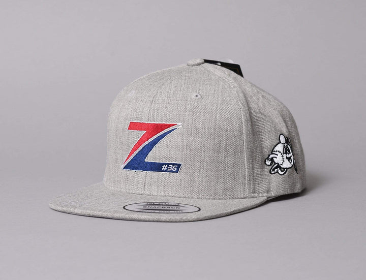 Cap Snapback Mats Zuccarello - Snapback Heather Grey LOKK X Snapback Cap / Grey / One Size