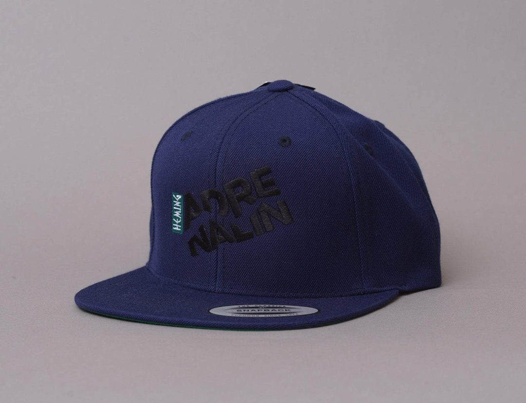 Cap Snapback LOKK X HEMING ADRENALIN NAVY LOKK X Snapback Cap / Navy/Black/Green / One Size
